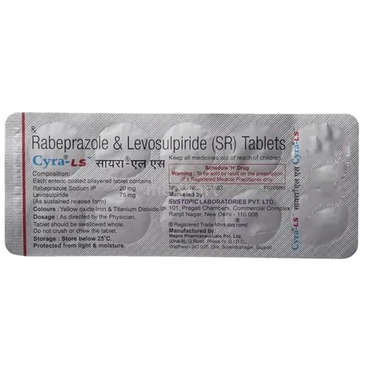 cyra ls tablet 10's